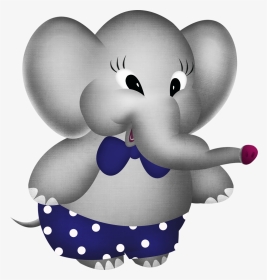 Cartoon Cute Baby Elephant, HD Png Download, Transparent PNG