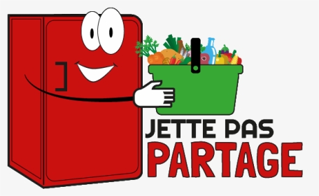 Ne Jetez Plus Et Privilègiez Le Partage - Jette Pas Partage Logo, HD Png Download, Transparent PNG