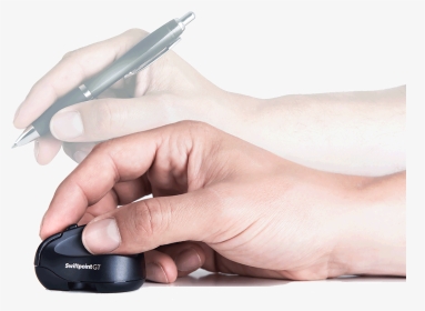 Swiftpoint Gt Mouse Hand Pengrip - Tracpoint Mouse, HD Png Download, Transparent PNG
