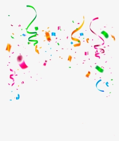 #confetti #multicolor #party #happybirthday - Birthday, HD Png Download, Transparent PNG