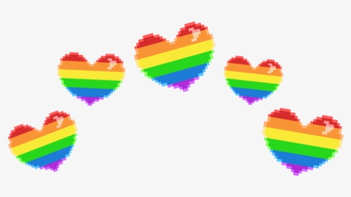 #heartcrown #crown #cute #pixel #pixelhearts #bi #gay, HD Png Download, Transparent PNG