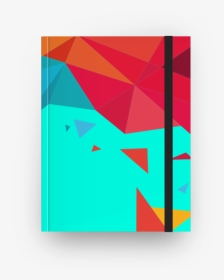 Caderno Triângulos Coloridos De Pedro Aquinona - Graphic Design, HD Png Download, Transparent PNG