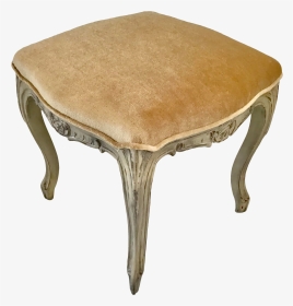 18th Century Todd Hase Textiles Silk Mohair Gold Ottoman - Stool, HD Png Download, Transparent PNG