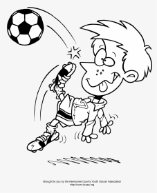 Soccer Player Coloring Pages - Soccer Coloring Pages, HD Png Download, Transparent PNG
