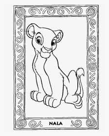 Nala Lion King Colouring Pages, HD Png Download, Transparent PNG