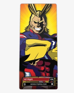 My Hero Academia All Might Enamel Pin   Data Src //cdn - My Hero Academia All Might Bilder, HD Png Download, Transparent PNG