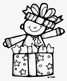 Melonheadz Christmas Clipart Black And White, HD Png Download, Transparent PNG