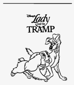 Coloring Pages Of Disney Lady And The Tramp, HD Png Download, Transparent PNG