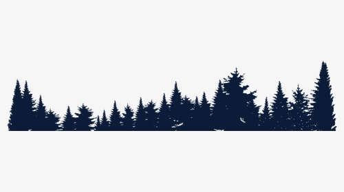 Transparent Forest Silhouette Png, Png Download, Transparent PNG