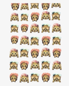 Emoji Monkey Wallpaper Hd, HD Png Download, Transparent PNG