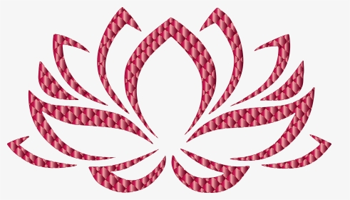 Ruby Lotus Flower No Background Clip Arts - Lotus Flower Svg Free, HD Png Download, Transparent PNG