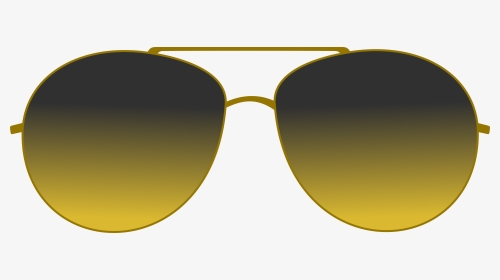 Aviator Sunglasses Clip Art, HD Png Download, Transparent PNG