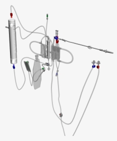 Technical 3d Product Illustration Of Dialysis Machine - Wire, HD Png Download, Transparent PNG
