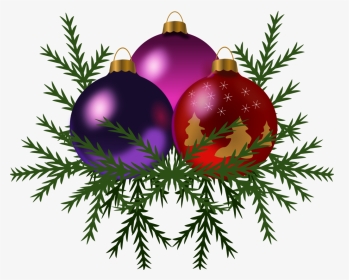 Christmas Decorations Free Clip Art, HD Png Download, Transparent PNG
