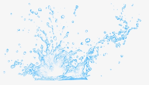 Air - Water Splash Psd File Download, HD Png Download, Transparent PNG