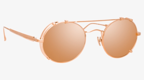 Jimi Oval Sunglasses In Rose Gold - Bronze, HD Png Download, Transparent PNG