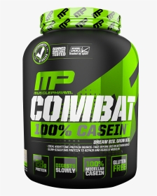 Combat Sport 100% Casein By Muscle Pharm - Combat Protein Isolate, HD Png Download, Transparent PNG