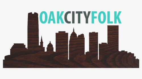 Oak City Folk - Oklahoma City Skyline Silhouette, HD Png Download, Transparent PNG