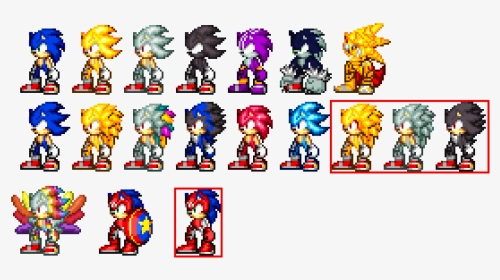 Fan Made Sonic Forms, HD Png Download, Transparent PNG