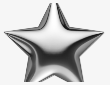 Clipart Silver Png Star, Transparent Png, Transparent PNG