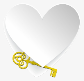 Heart Key Love Free Photo - Heart, HD Png Download, Transparent PNG
