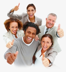 People Smiling Thumbs Up, HD Png Download, Transparent PNG