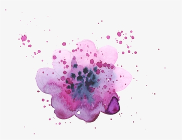 #freetoedit #ftestickers #flower #watercolor #purple - Orchid, HD Png Download, Transparent PNG