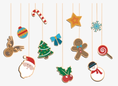 #hanging #christmas #holiday #decoration - Transparent Frame Christmas Border Cute, HD Png Download, Transparent PNG