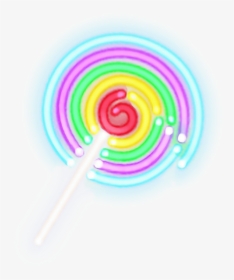 #lollipop #luminous #neon #colorful #starlight #blingbling - Neon Lollipop Png, Transparent Png, Transparent PNG