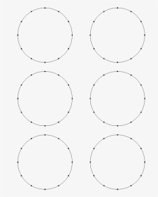 Circle With 12 Points, HD Png Download, Transparent PNG