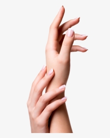 Beautiful Womans Hands With Beautiful Nails Pf6q55u - Sign Language, HD Png Download, Transparent PNG