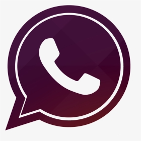 Logo Whatsapp Color Morado - Whatsapp, HD Png Download, Transparent PNG