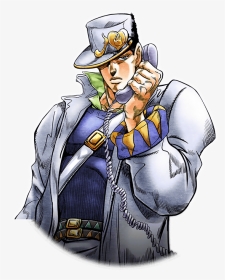 Unit Jotaro Kujo - Cartoon, HD Png Download, Transparent PNG