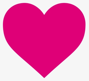 Heart - Pink Heart Logo Png, Transparent Png, Transparent PNG