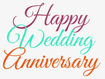 Wedding Anniversary Images - Calligraphy, HD Png Download, Transparent PNG