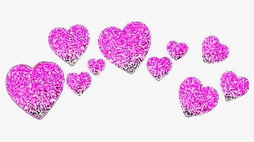 #lovely #girly #hearts #corazones #tiara #3d #whatsapp - Green Heart Crown Png, Transparent Png, Transparent PNG