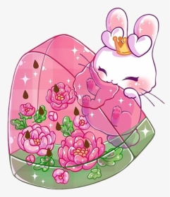 #freetoedit #cute #kawaii #rabbit #bunny #food #hungry - M Jenni Art, HD Png Download, Transparent PNG