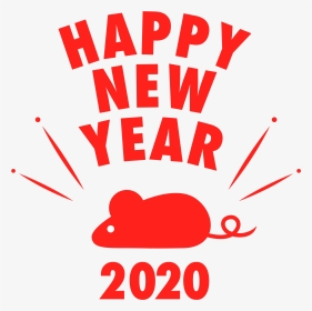 2020年新年快乐年货节装饰跨年夜鼠年 - Illustration, HD Png Download, Transparent PNG