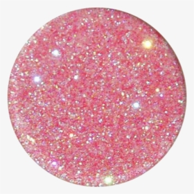 #freetoedit #pink #glitter #circle - Roze Kristali Za Tortu, HD Png Download, Transparent PNG