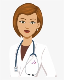 Female Doctor Drawing Doctor, HD Png Download, Transparent PNG