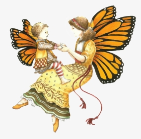 Angel With Butterfly Pin, HD Png Download, Transparent PNG