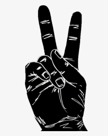 Fuck Off Hand Gesture - Hand Gesture For Fuck Off, HD Png Download, Transparent PNG