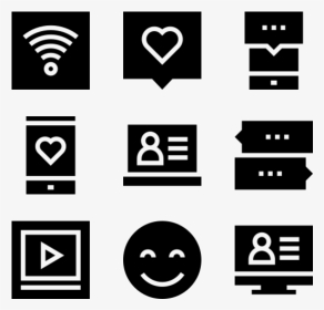 Small Black And White Facebook Icon, HD Png Download, Transparent PNG