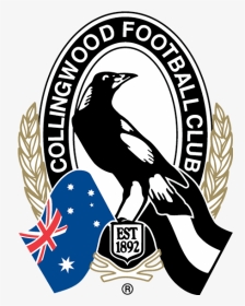 Collingwood Football Club Logo Png, Transparent Png, Transparent PNG