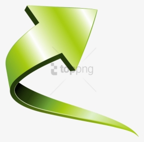 Free Png 3d Arrow Vector Png Image With Transparent - 3d Arrow Green Png, Png Download, Transparent PNG