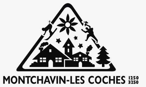 Montchavin Les Coches Logo Png Transparent - Logo Montchavin, Png Download, Transparent PNG