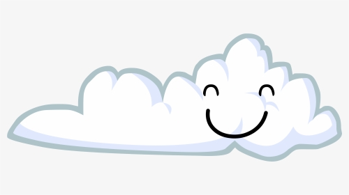 Cloudy - Bfdi Cloud Asset, HD Png Download, Transparent PNG