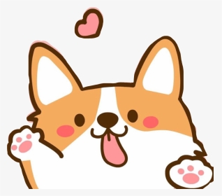 #kawaii #dog #inu #perro #cute #love #iloveyou #lover - Kawaii Cute Animal Drawings, HD Png Download, Transparent PNG