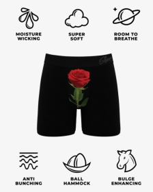 Rose Petal Blooming Boxers   Itemprop Image , Tintcolor - American Eagle Boxers Guide, HD Png Download, Transparent PNG