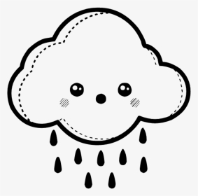 Thumb Image - Cute Cloud Black And White Png, Transparent Png, Transparent PNG